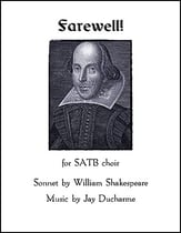 Farewell! SATB choral sheet music cover